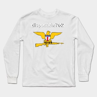 disposable762 logo Long Sleeve T-Shirt